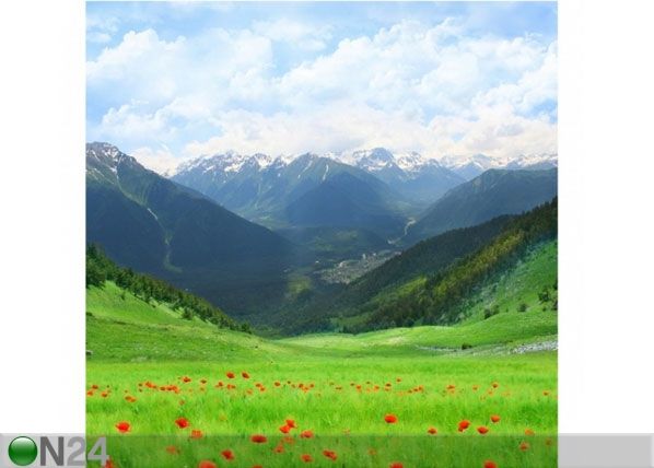 Флизелиновые фотообои Alpine meadow