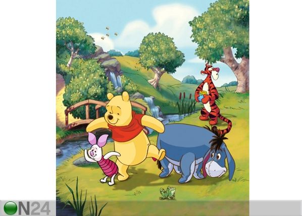 Флизелиновые фотообои Disney Winnie the Pooh 180x202 cm