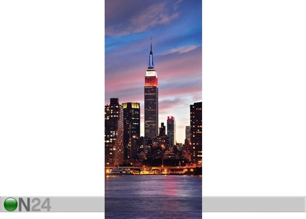 Флизелиновые фотообои Sunset in New York 90x202 cм