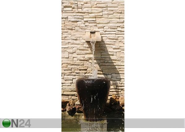 Фотообои Fountain & stone 100x210 cm