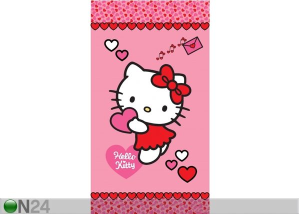 Фотоштора Hello Kitty Heart 140x245 см