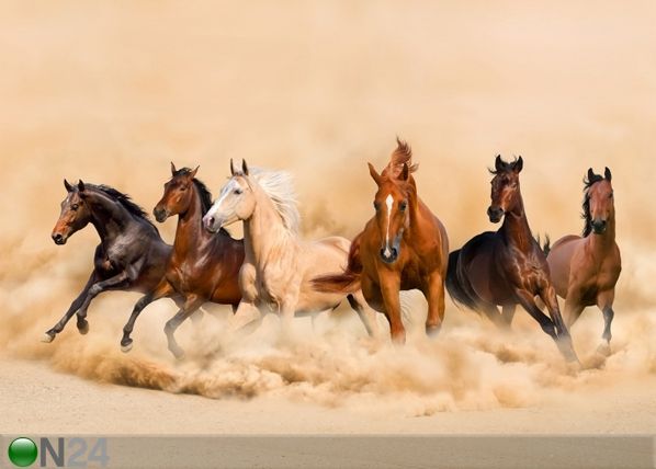 Фотошторы Herd of horses 280x245 см