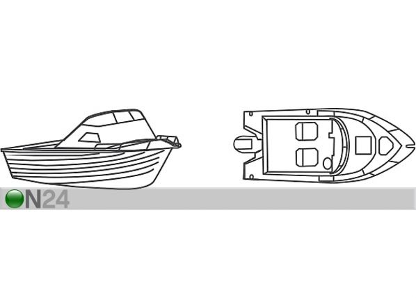 Чехол для лодок типа Cabin Cruiser 5.0-5.3 м