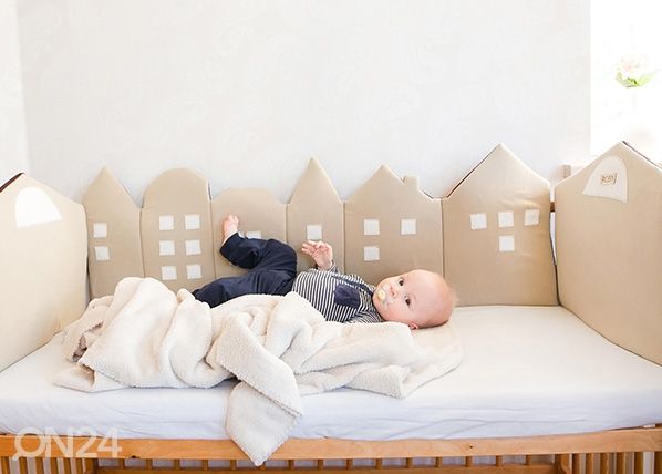 Karloova бортики для детской кроватки 120x60 cm Спящий город