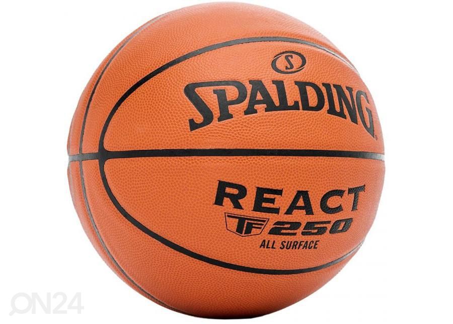 Баскетбольный мяч Spalding React TF-250 размер 7 увеличить