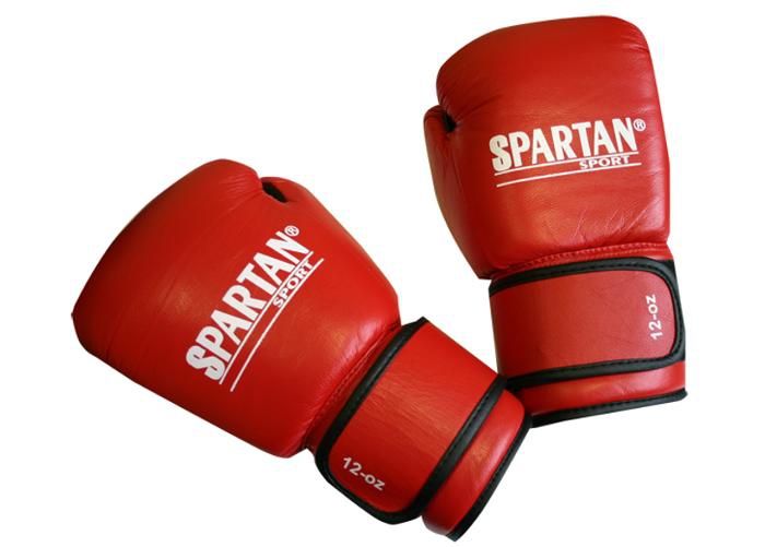 Боксёрские перчатки Spartan красные увеличить