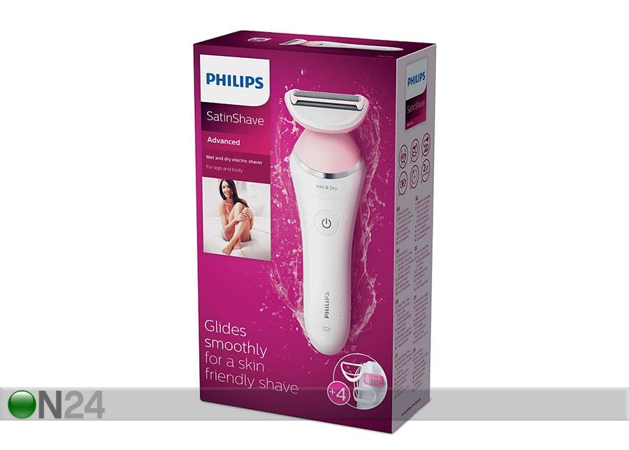 Бритва для влажного и сухого бритья Philips SatinShave Prestige увеличить