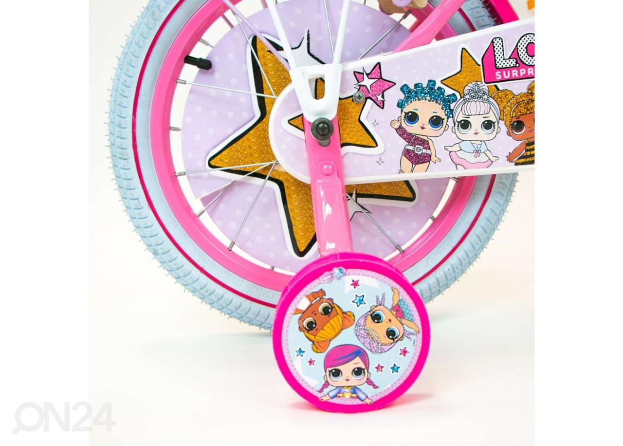Велосипед для девочек 16 дюймов LOL Surprise увеличить