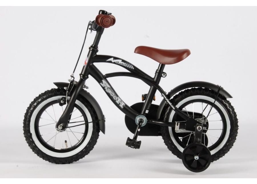 Велосипед для детей Yipeeh чёрный Cruiser 12 дюймов Volare увеличить