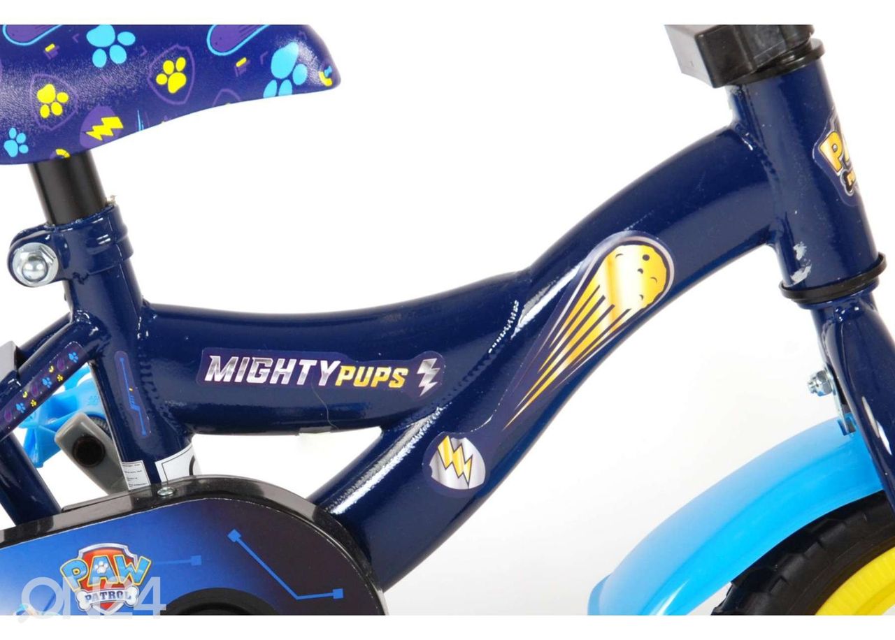 Велосипед Mighty Pups 10" с ручкой для толкания увеличить