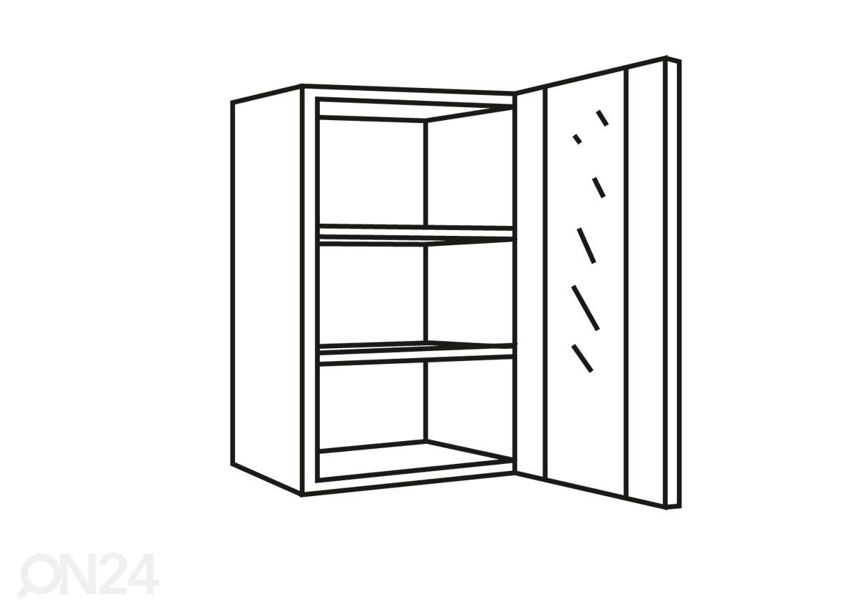 Верхний кухонный шкаф Oslo 50 cm увеличить