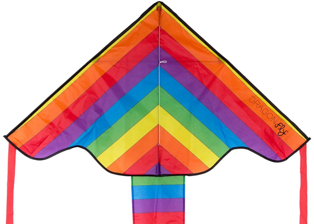 Воздушный змей Tail Kite Rainbow Dragon Fly увеличить