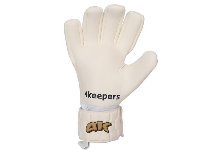 Вратарские перчатки 4Keepers Champ Black Gold IV NC S605368 увеличить