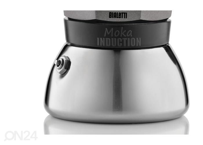 Гейзерная кофеварка Bialetti Moka на 9 чашек, серый антрацит увеличить