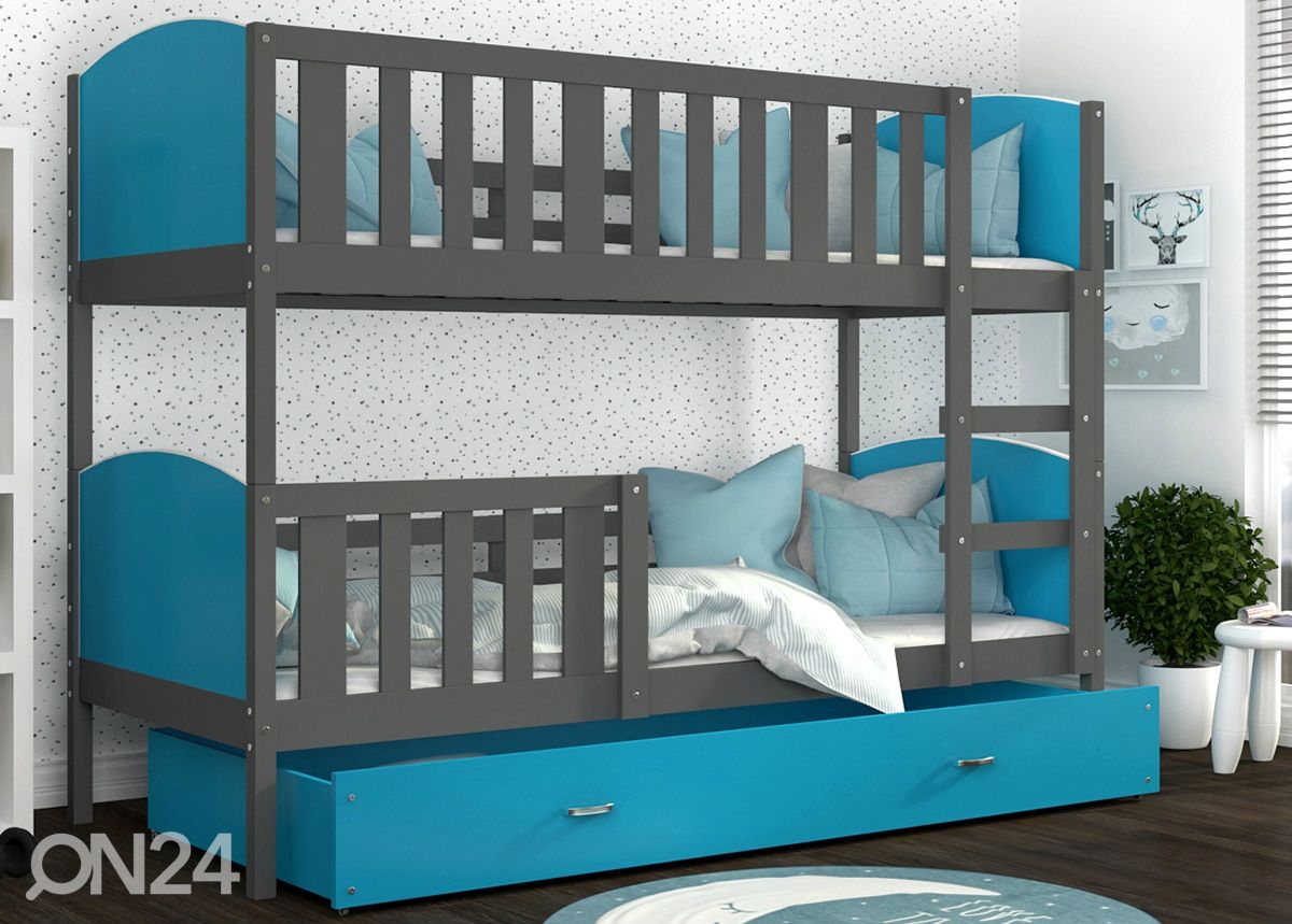 Двухъярусная кровать 80x160 cm увеличить