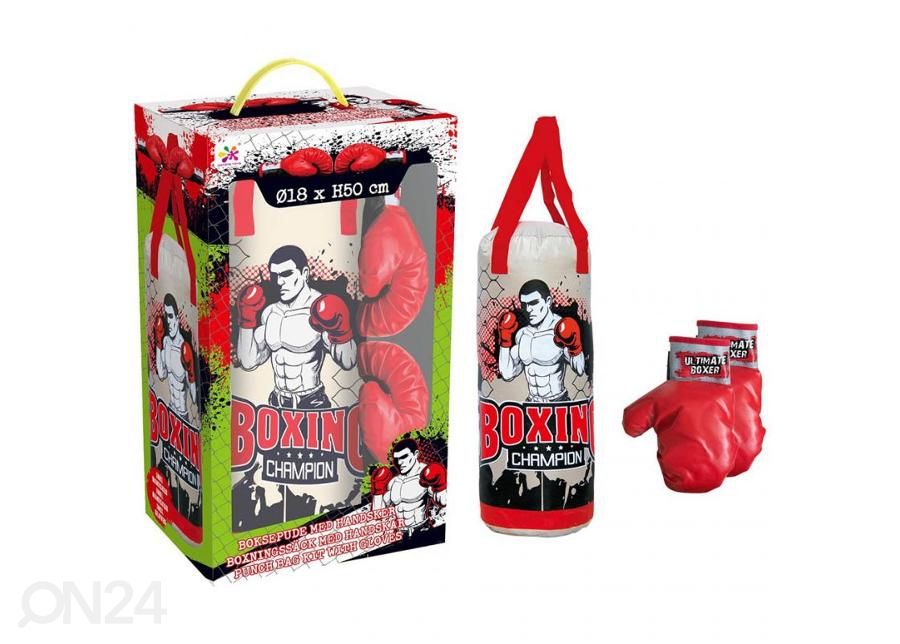 Детская боксерская сумка и комплект перчаток Jr Enero увеличить