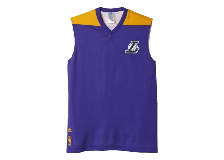 Детская двухсторонняя баскетбольная футболка adidas Los Angeles Lakers Y Summer Run Junior AO2167 увеличить