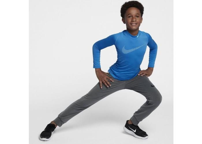 Детская компрессионная рубашка Nike Pro Warm LS Mock GFX Jr увеличить