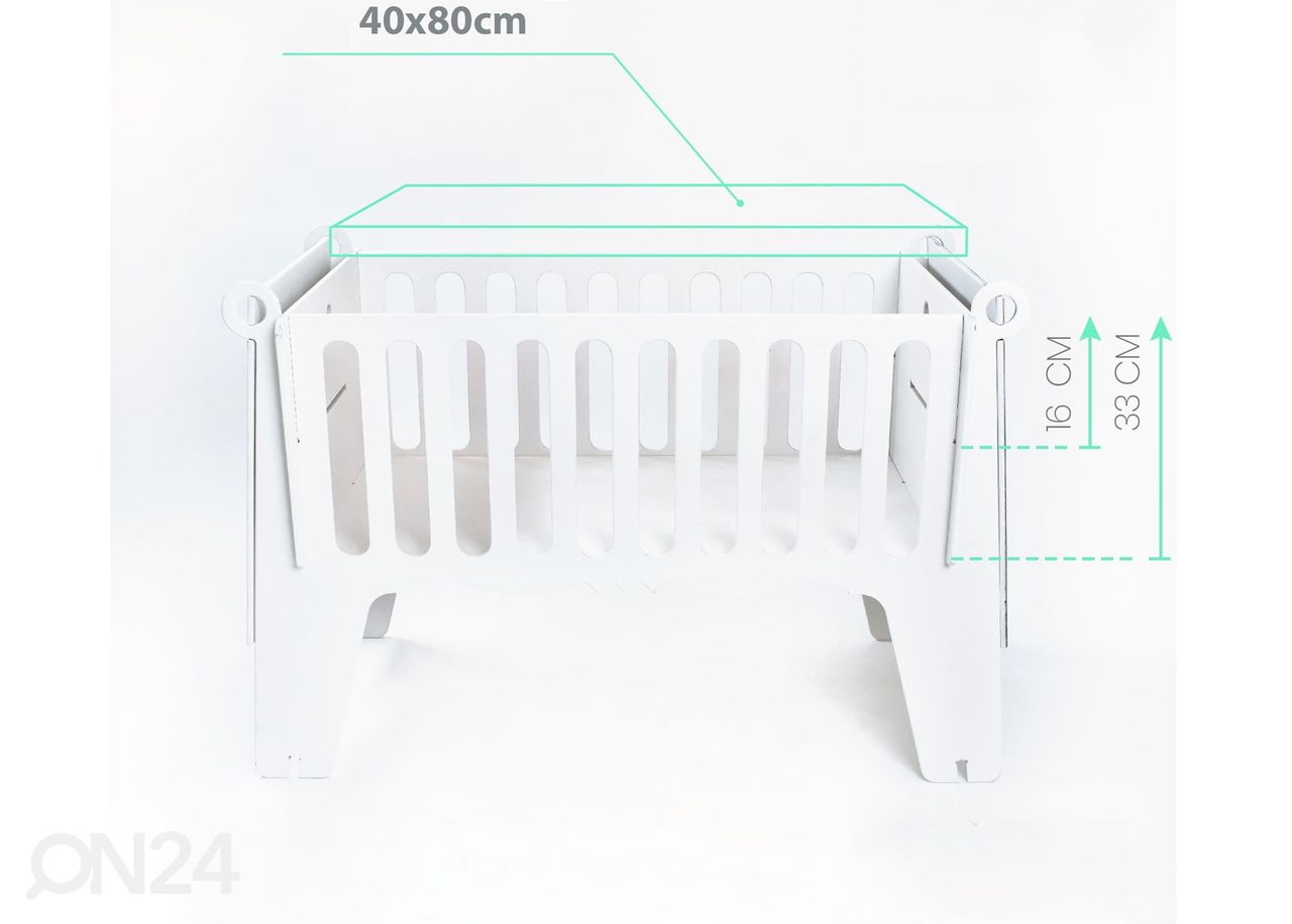 Детская люлька 40x80 см увеличить