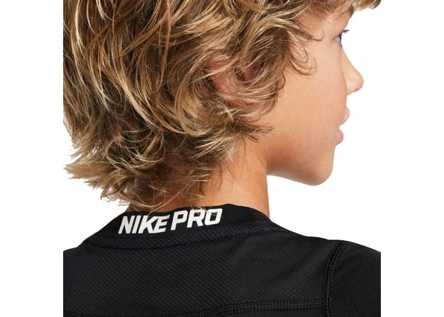 Детская толстовка Nike Pro Fitted LS Shirt Junior 858230-011 увеличить