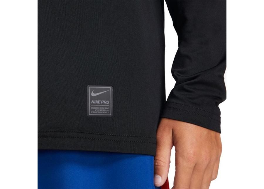 Детская толстовка Nike Pro Fitted LS Shirt Junior 858230-011 увеличить