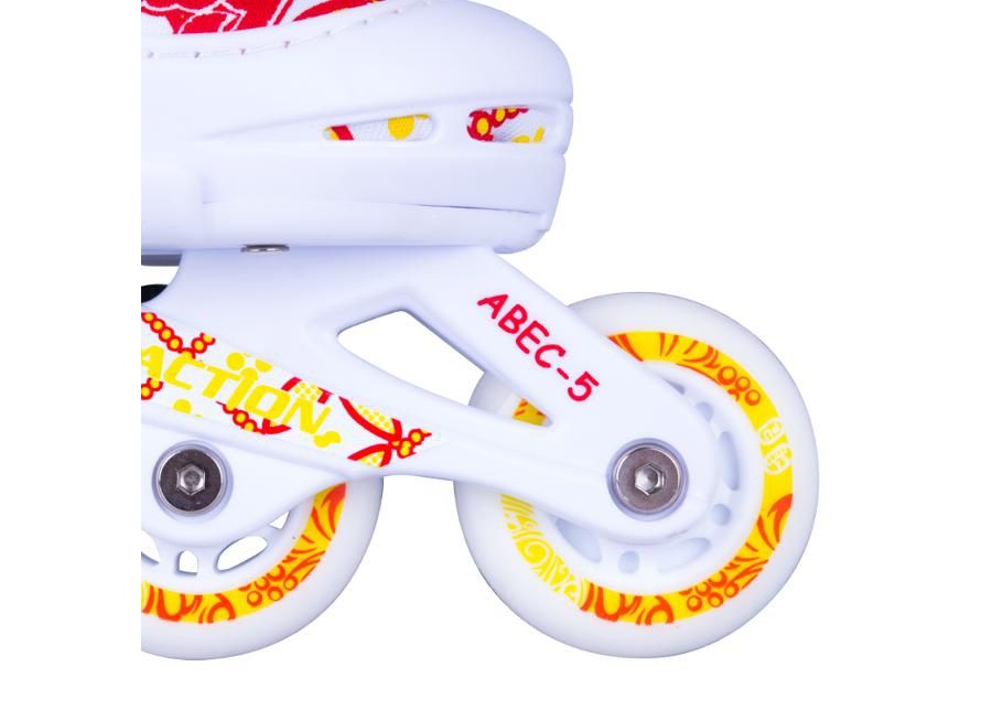 Детские роликовые коньки регулируемые со светящимися колёсами Action Joly увеличить