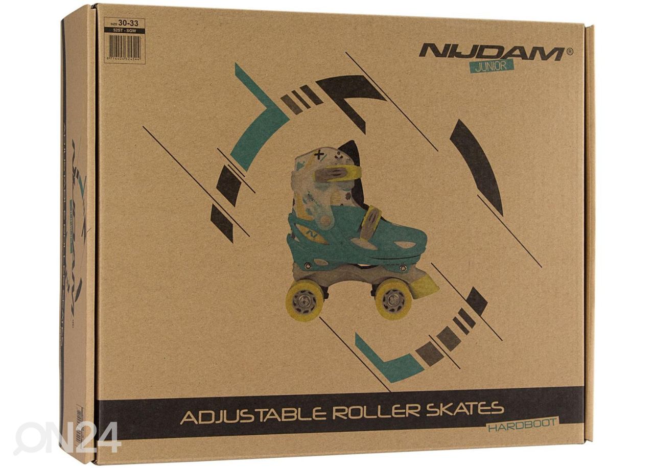Детские роликовые коньки регулируемые Hardboot Rally Roller Nijdam увеличить