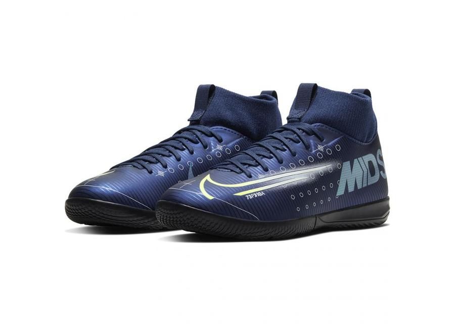 Детские футбольные бутсы для игры в зале Nike Mercurial Superfly 7 Academy MDS IC Jr BQ5529 401 увеличить