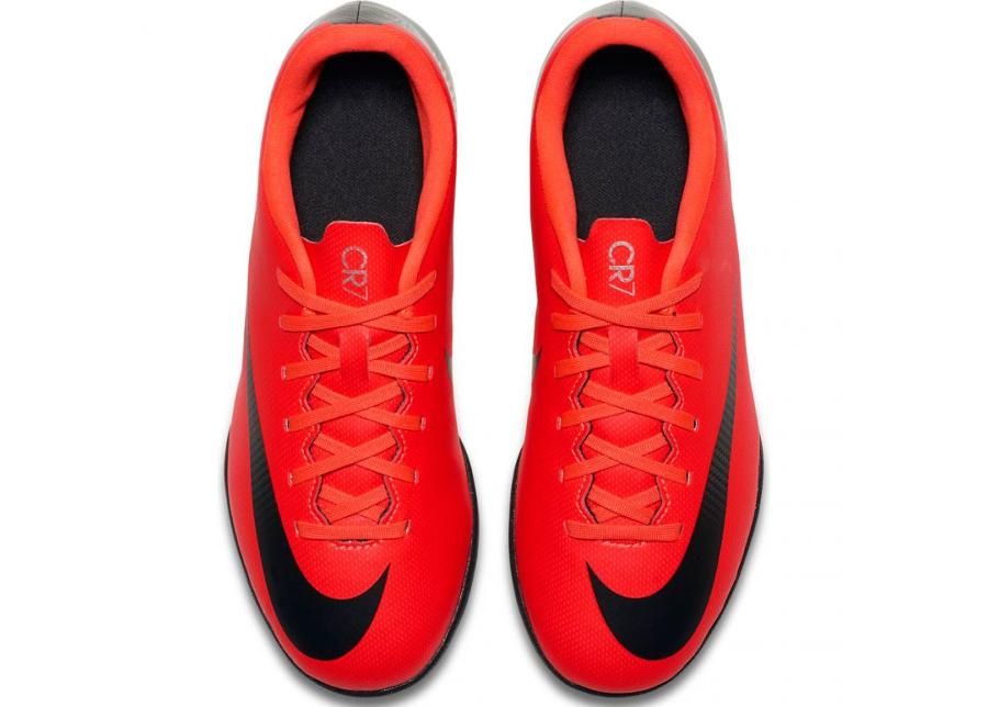 Детские футбольные бутсы Nike Mercurial Vapor X 12 Club GS CR7 TF Jr AJ3106 600 увеличить