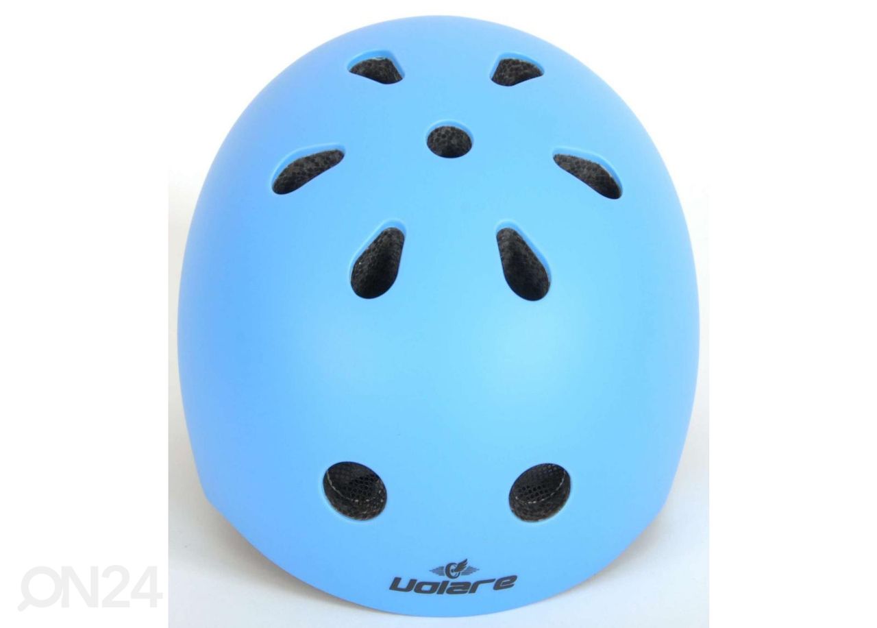 Детский велосипедный шлем синий 51-55 см увеличить