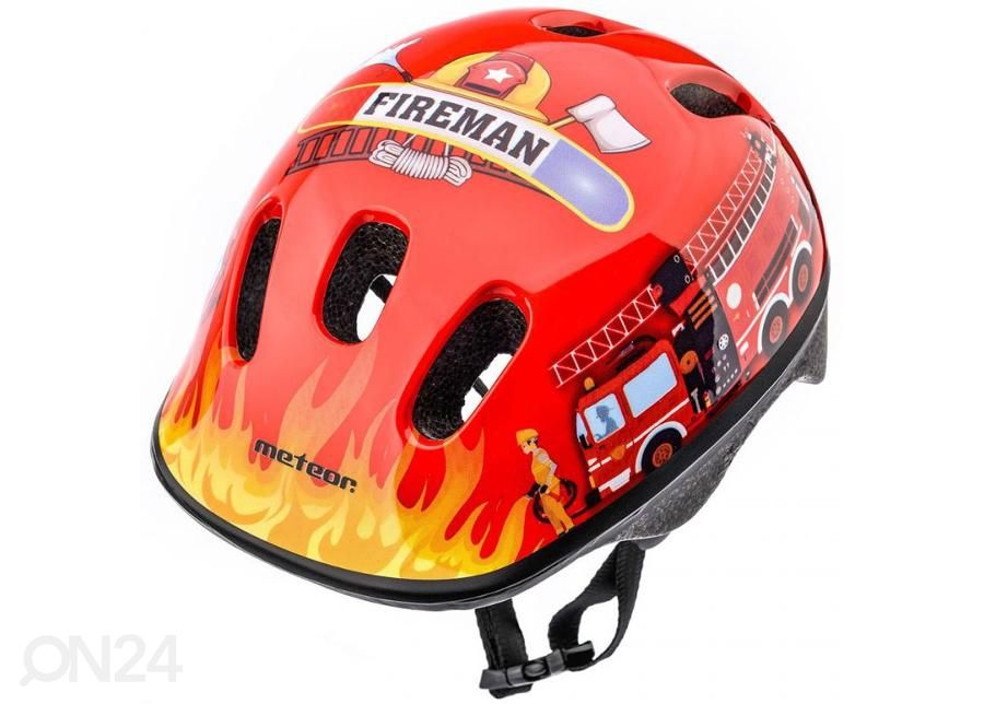 Детский велосипедный шлем Meteor KS06 Firetracker suurus S 48-52 см Jr увеличить