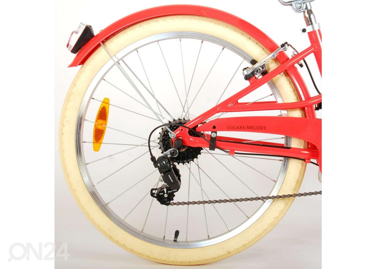 Детский велосипед для девочек 24 дюймов Volare Melody Prime Collection 6 передач увеличить