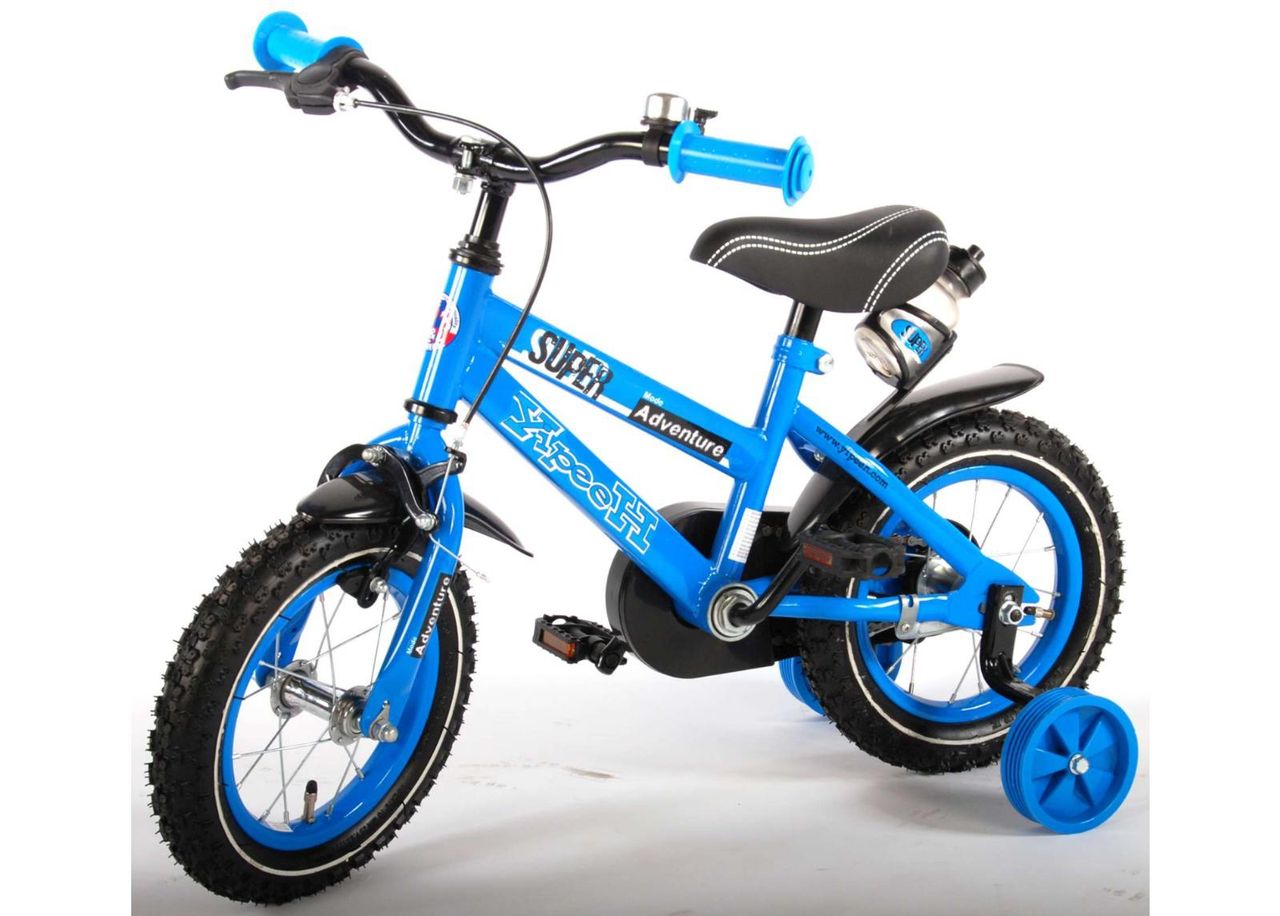 Детский велосипед Super Blue 12 дюймов Yipeeh увеличить