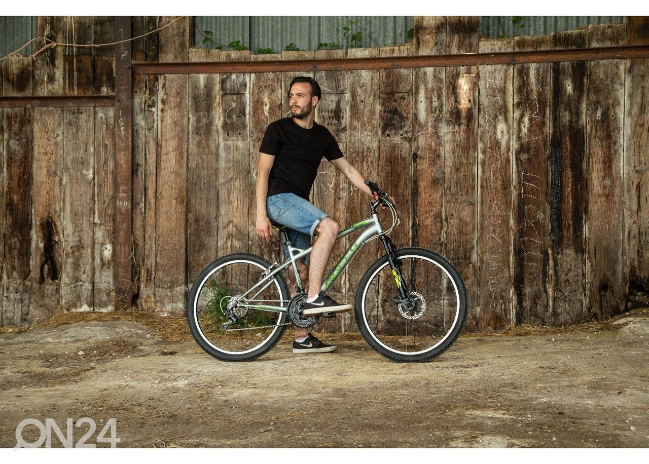 Детский горный велосипед 26 дюймов Huffy Extent Matte Gunmetal увеличить