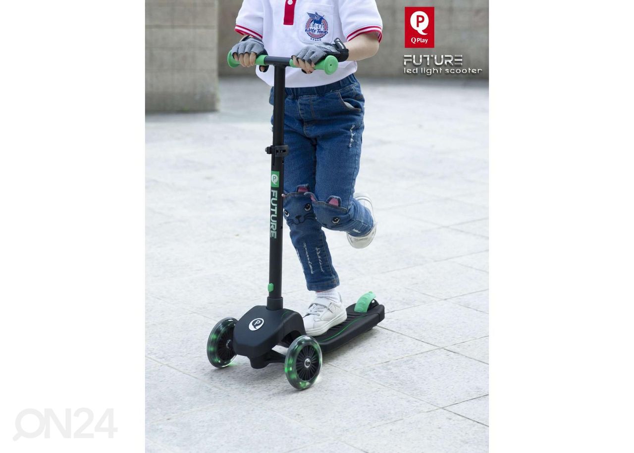 Детский самокат с Led подсветкой QPlay Volare увеличить