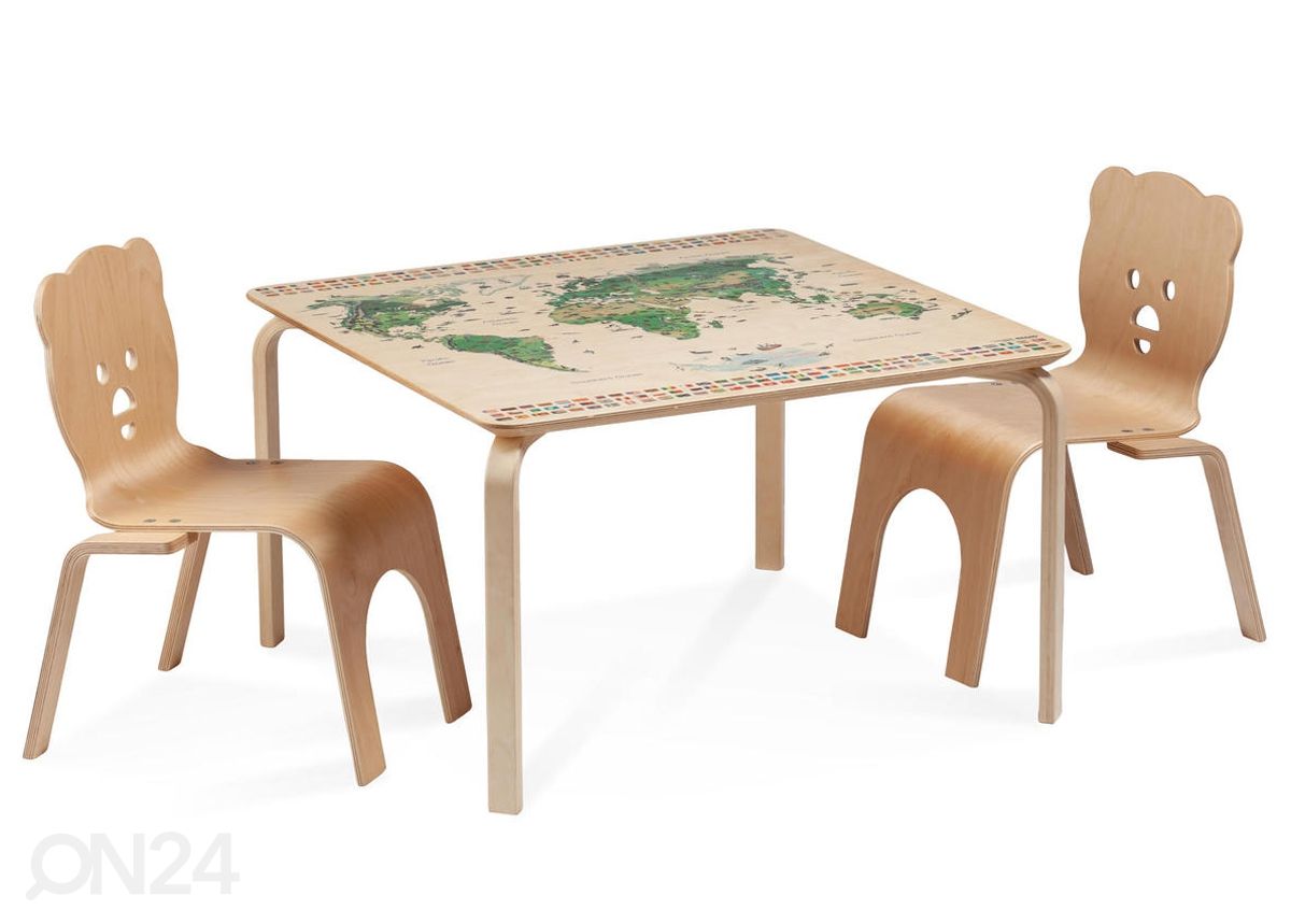 Детский стол Pippa с картой мира Regio увеличить