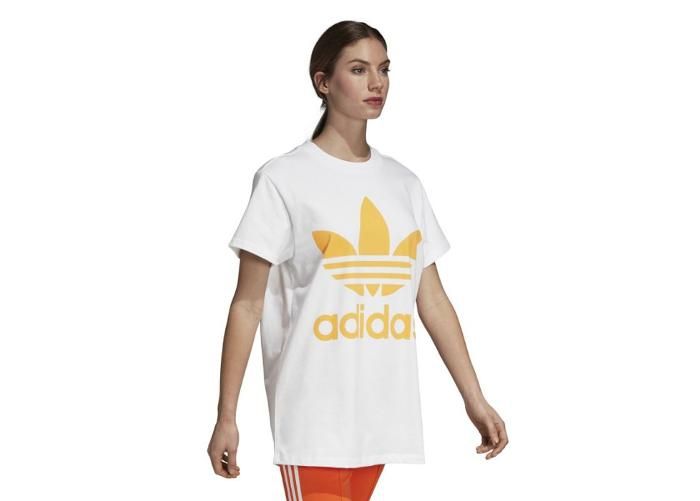 Женская повседневная футболка Adidas Originals Trefoil W увеличить