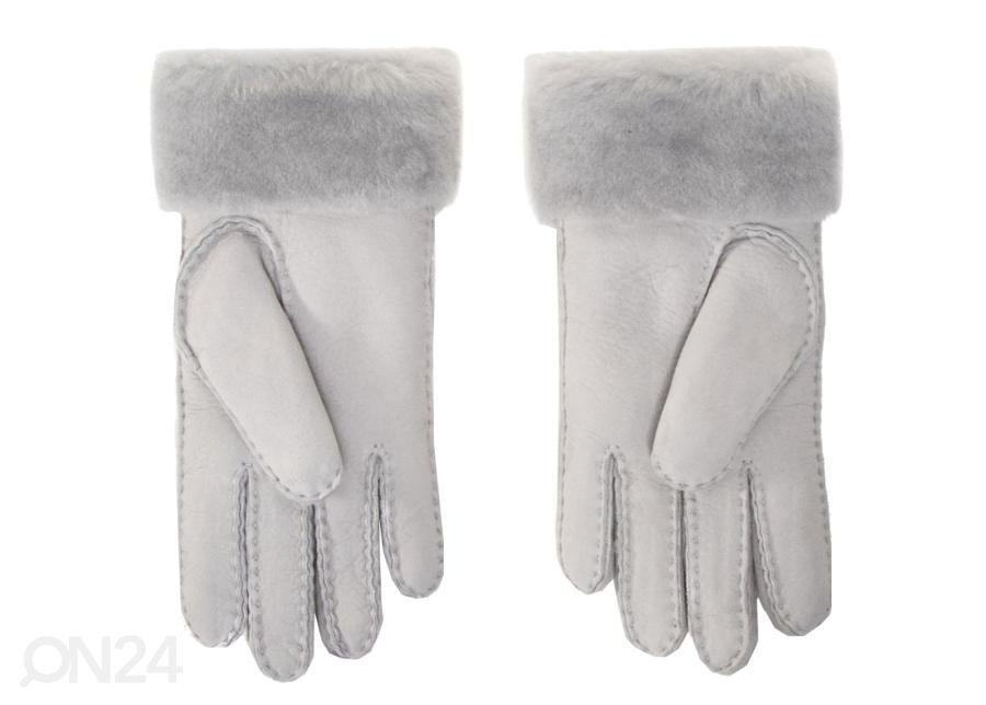 Женские зимние перчатки UGG Turn Cuff Glove W 17369-Lgry увеличить