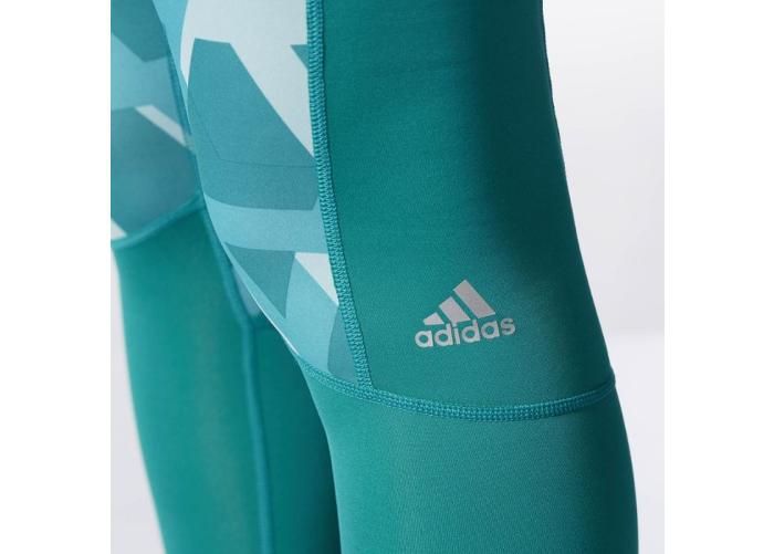 Женские тренировочные рейтузы Adidas Techfit Long Tight Print W увеличить