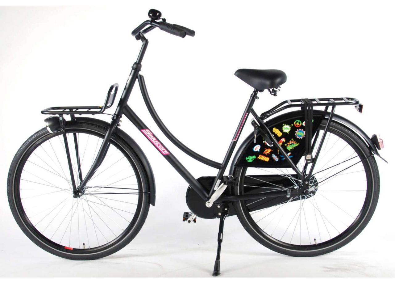 Женский городской велосипед SALUTONI Badges 28 дюймов 56 см увеличить