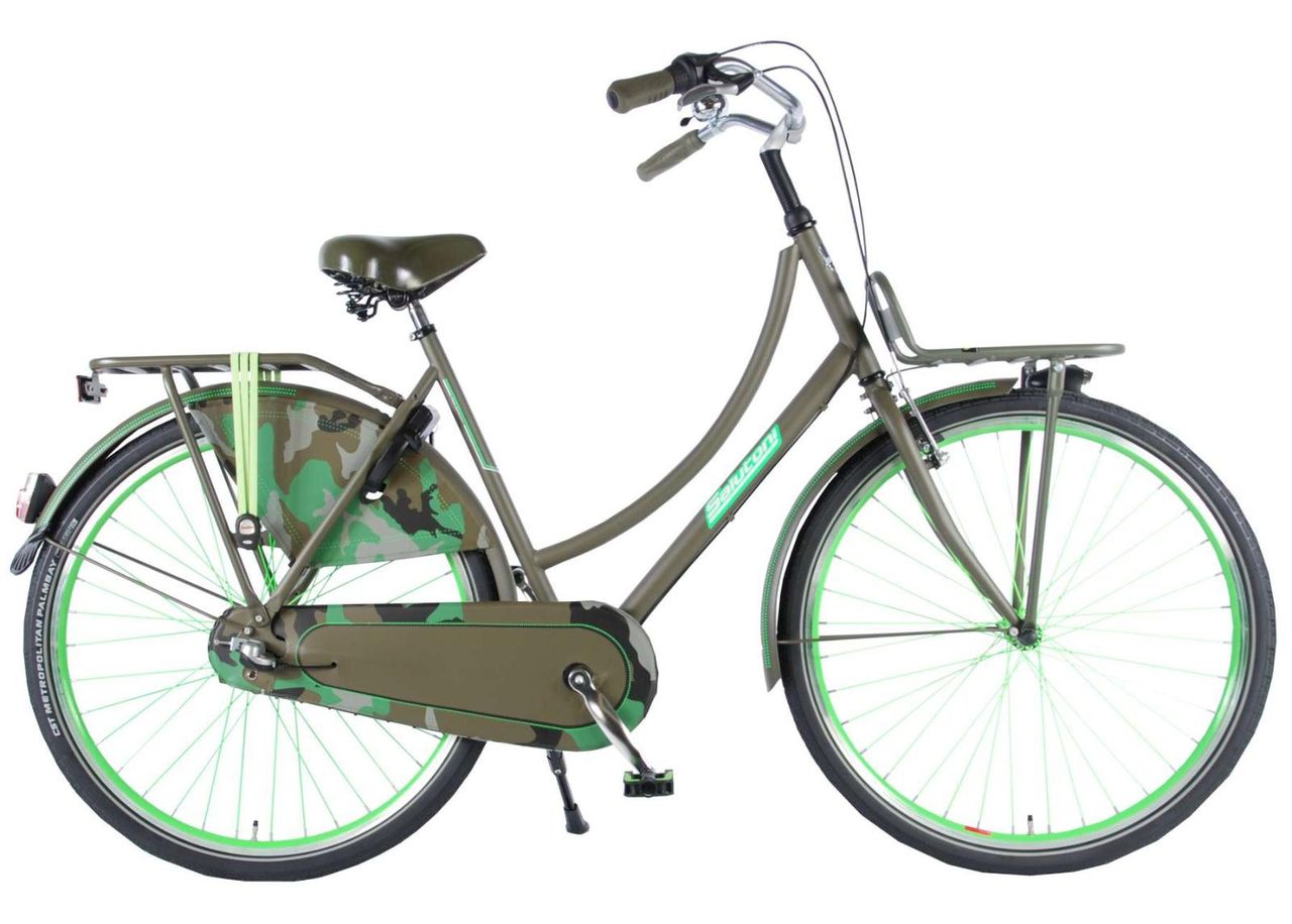 Женский городской велосипед SALUTONI Camouflage 28 дюймов 56 см Shimano Nexus 3 передачи увеличить
