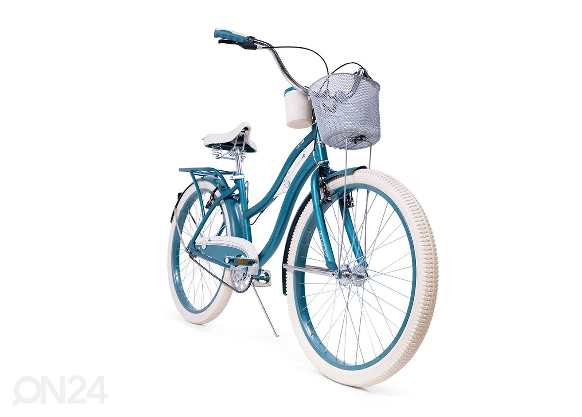 Женский и детский велосипед 26 дюймов Huffy Duluxe Cruiser Matte Emerald увеличить