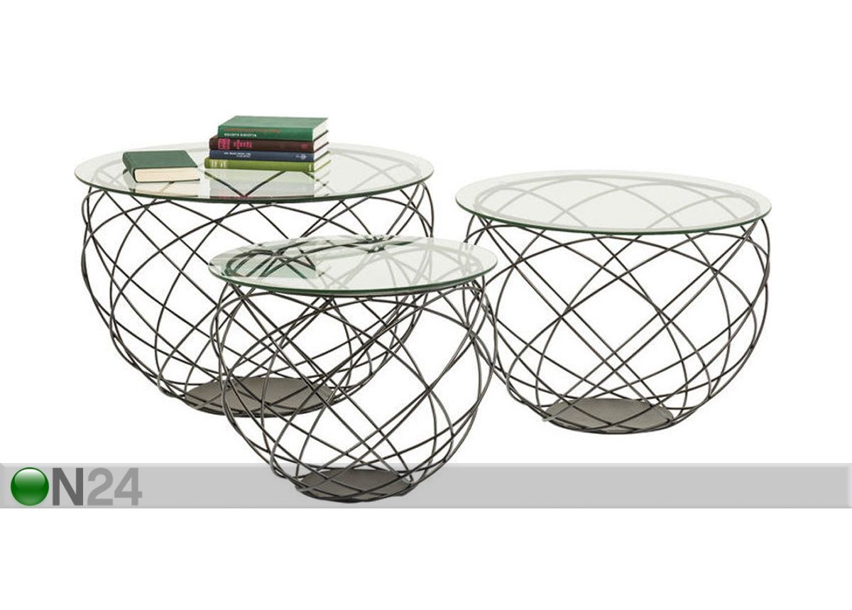 Журнальный стол Wire Grid Ø70xh47 cm увеличить