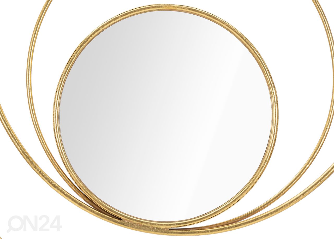 Зеркало настенное Arc 80x80 cm, золотистый увеличить