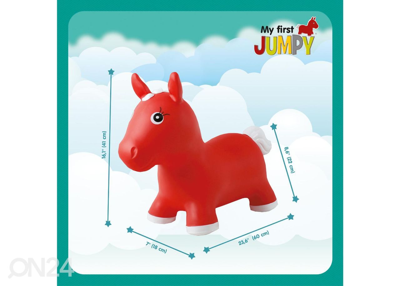Игрушка-попрыгун Jumpy лошадка Gerardo's Toys желтая увеличить