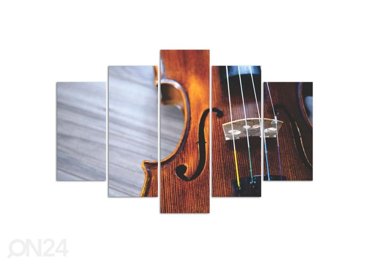 Картина из 5-частей Violin 100x70 см увеличить