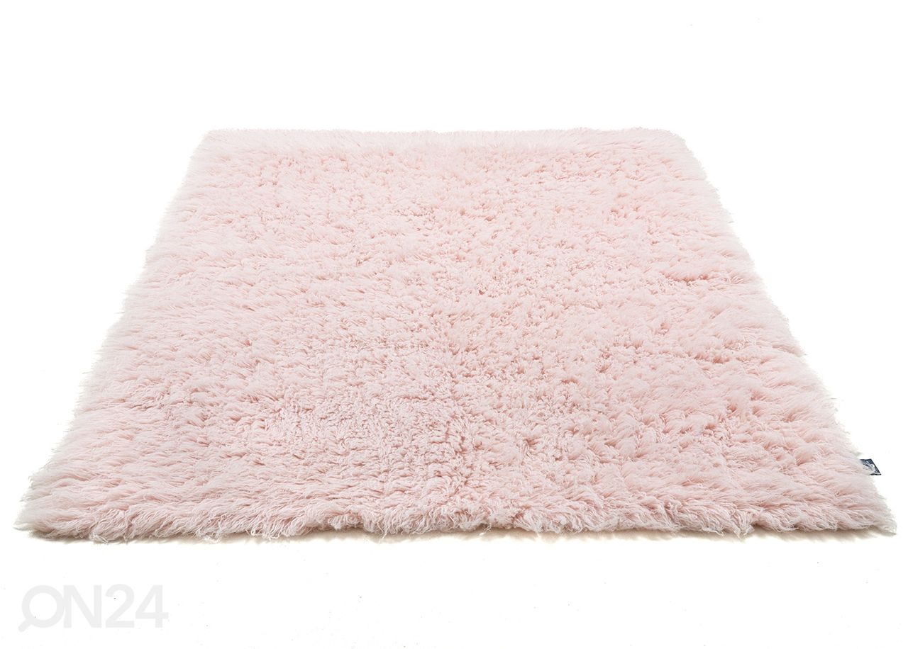 Ковер Tom Tailor Fluffy Uni 140x190 cm, розовый увеличить