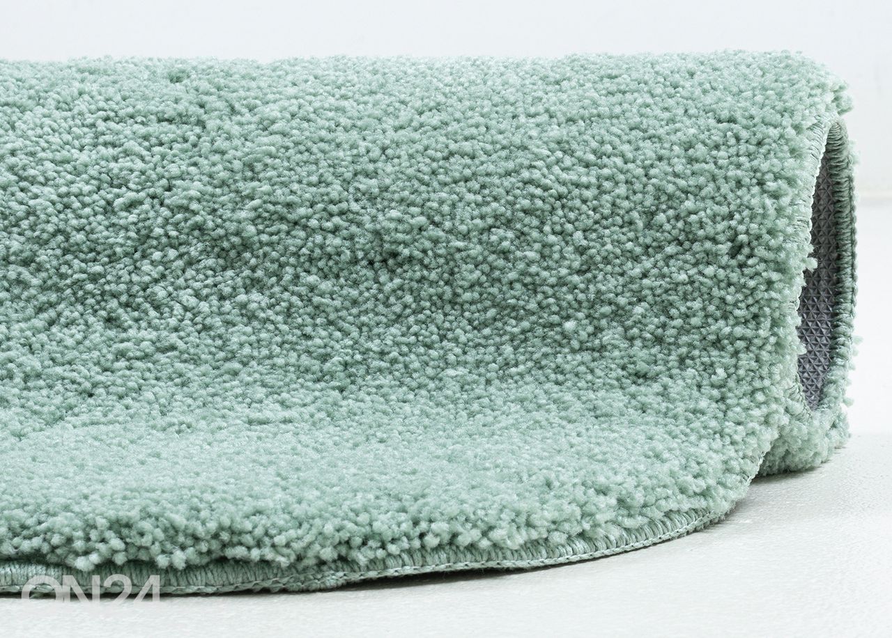 Коврик для ванной Tom Tailor Cosy Bath Uni Pebble 60x100 см, мятно-зеленый увеличить