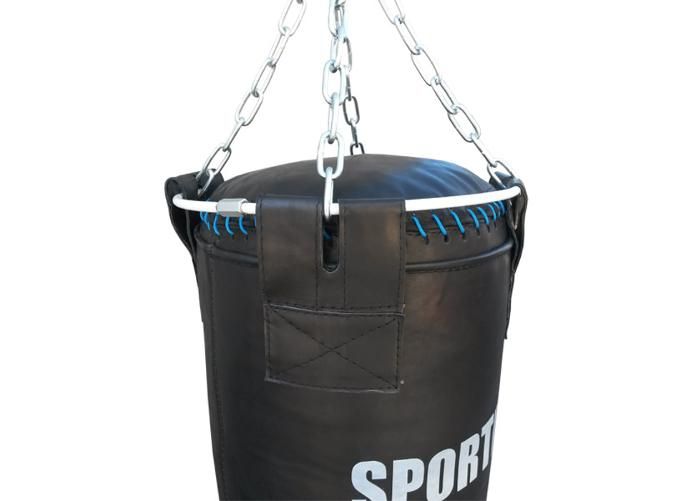Кожаный боксерский мешок 35x180 см SportKO увеличить