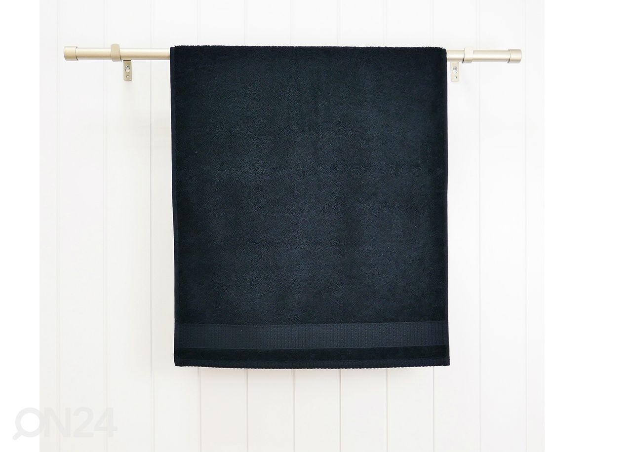 Комплект махровых полотенец Madison чёрный, 3 шт увеличить